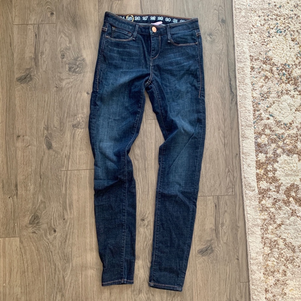 Earnest sewn mid rise skinny